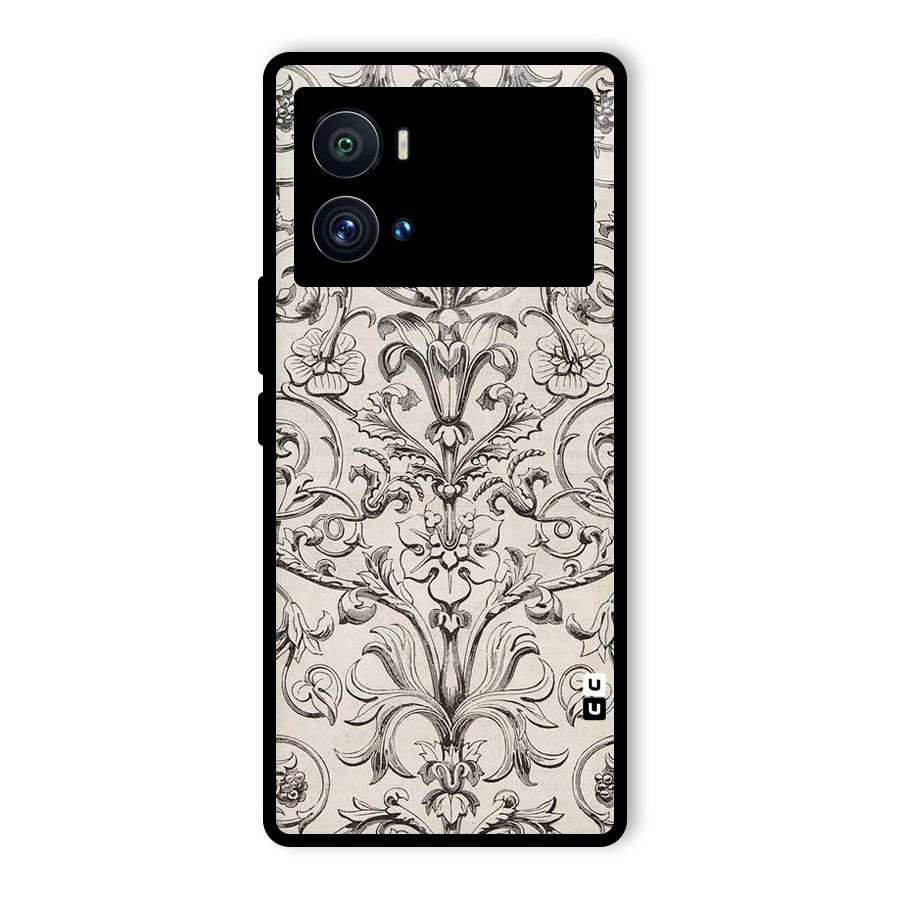 Pleasing Artsy Design Glass Back Case for Vivo iQOO 9 Pro