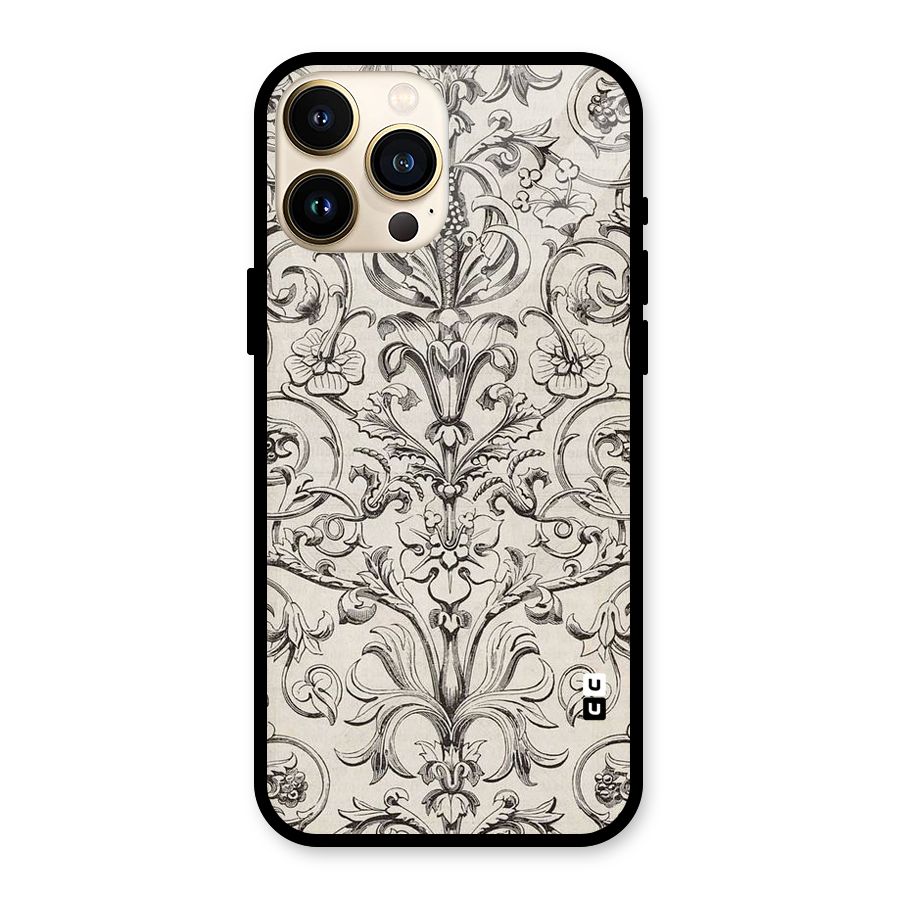 Pleasing Artsy Design Glass Back Case for iPhone 13 Pro Max