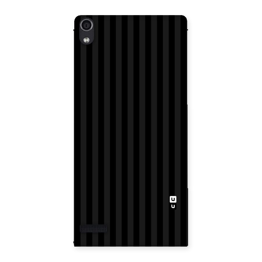 Pleasing Dark Stripes Back Case for Ascend P6