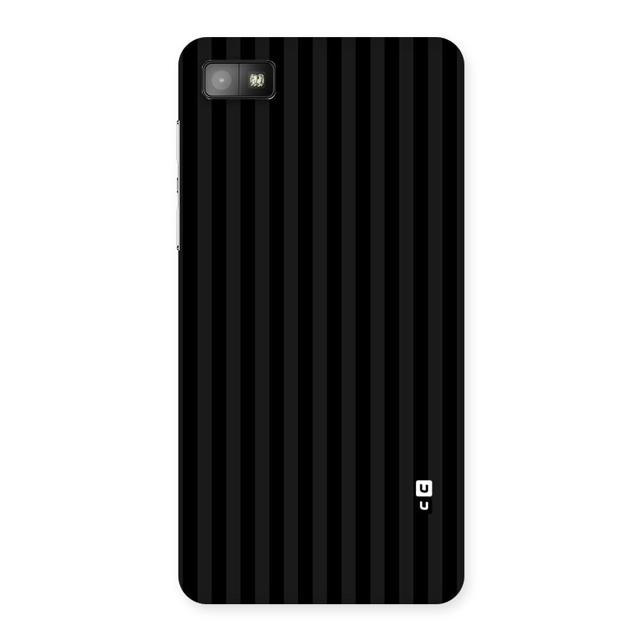 Pleasing Dark Stripes Back Case for Blackberry Z10