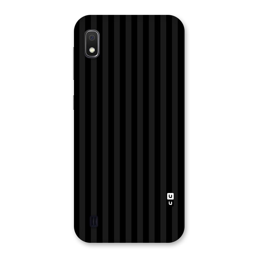 Pleasing Dark Stripes Back Case for Galaxy A10