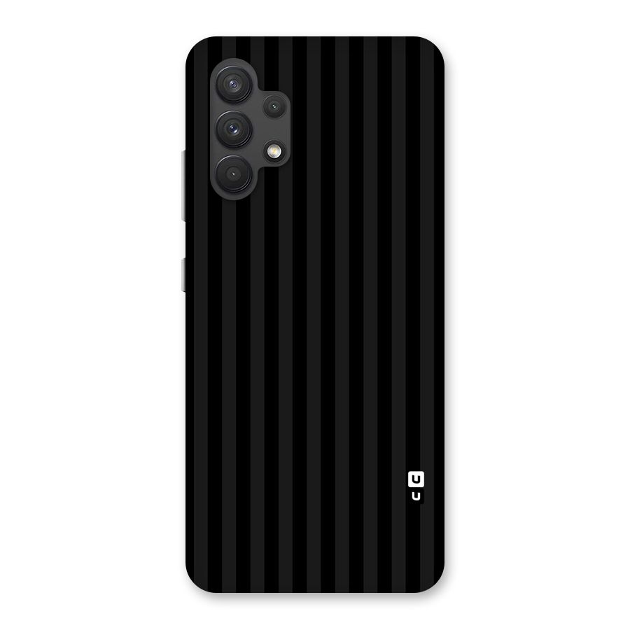 Pleasing Dark Stripes Back Case for Galaxy A32