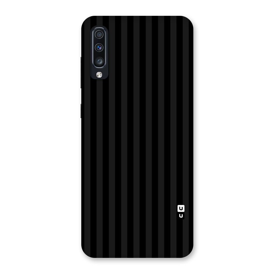 Pleasing Dark Stripes Back Case for Galaxy A70s