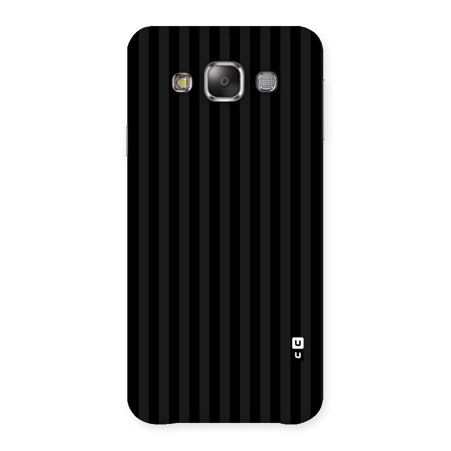 Pleasing Dark Stripes Back Case for Galaxy E7