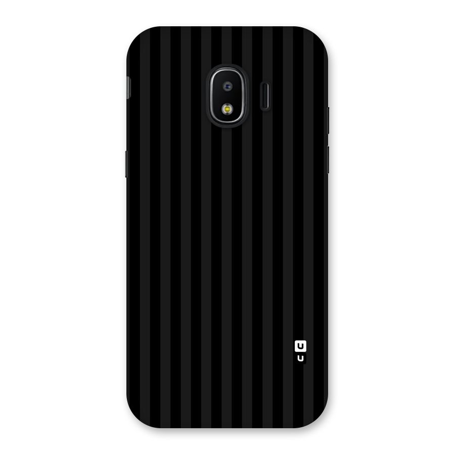 Pleasing Dark Stripes Back Case for Galaxy J2 Pro 2018