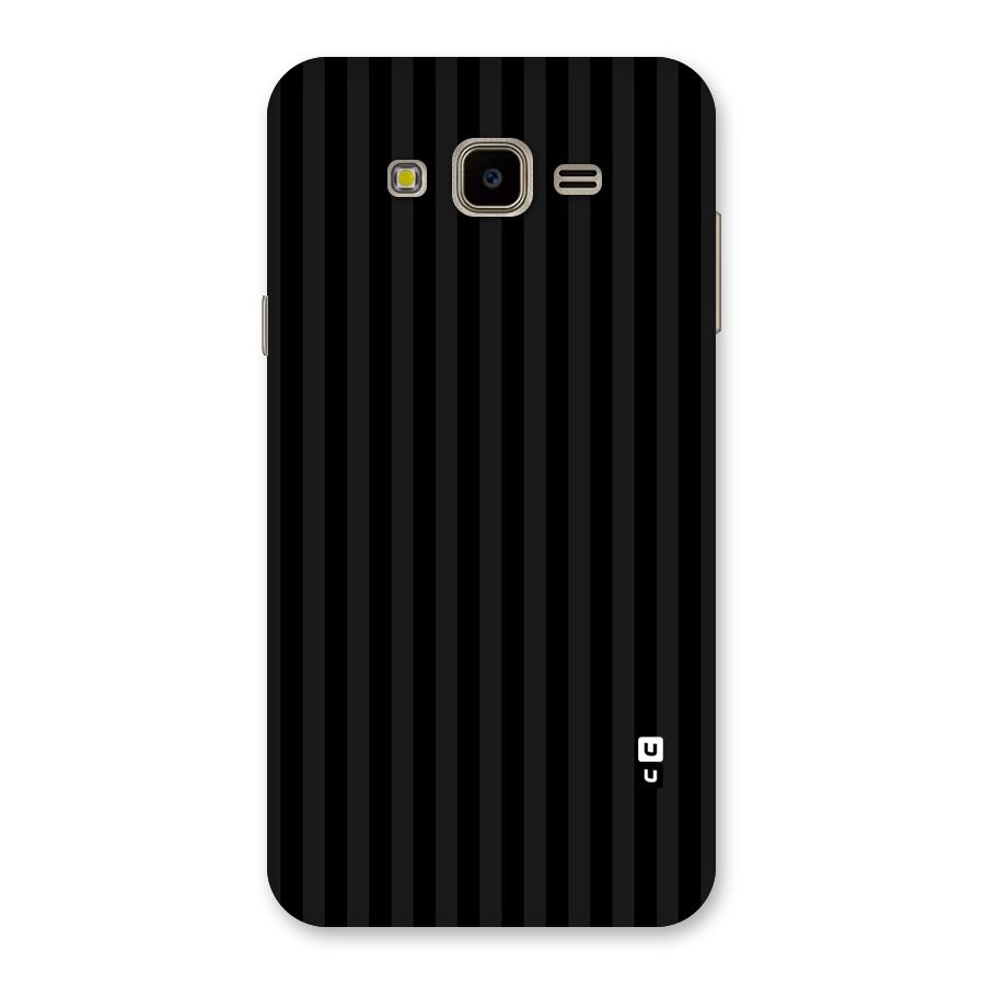 Pleasing Dark Stripes Back Case for Galaxy J7 Nxt