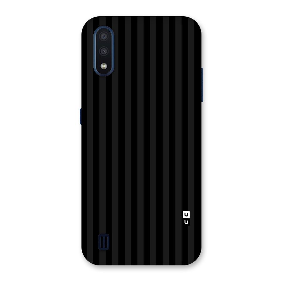 Pleasing Dark Stripes Back Case for Galaxy M01