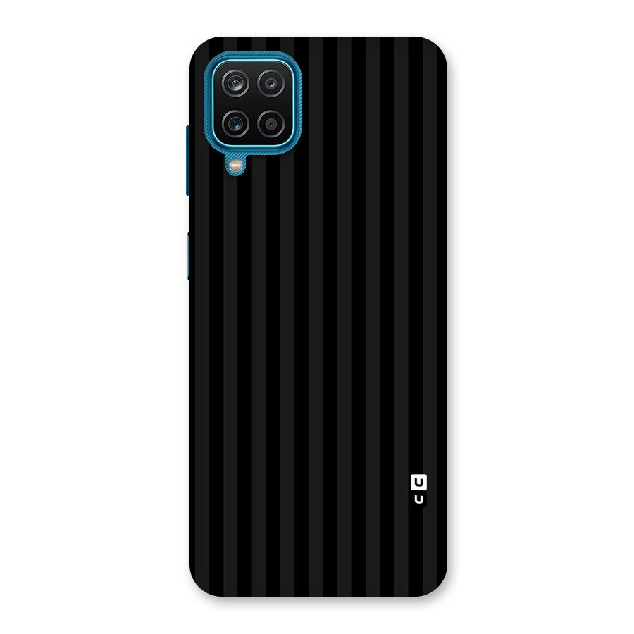 Pleasing Dark Stripes Back Case for Galaxy M12