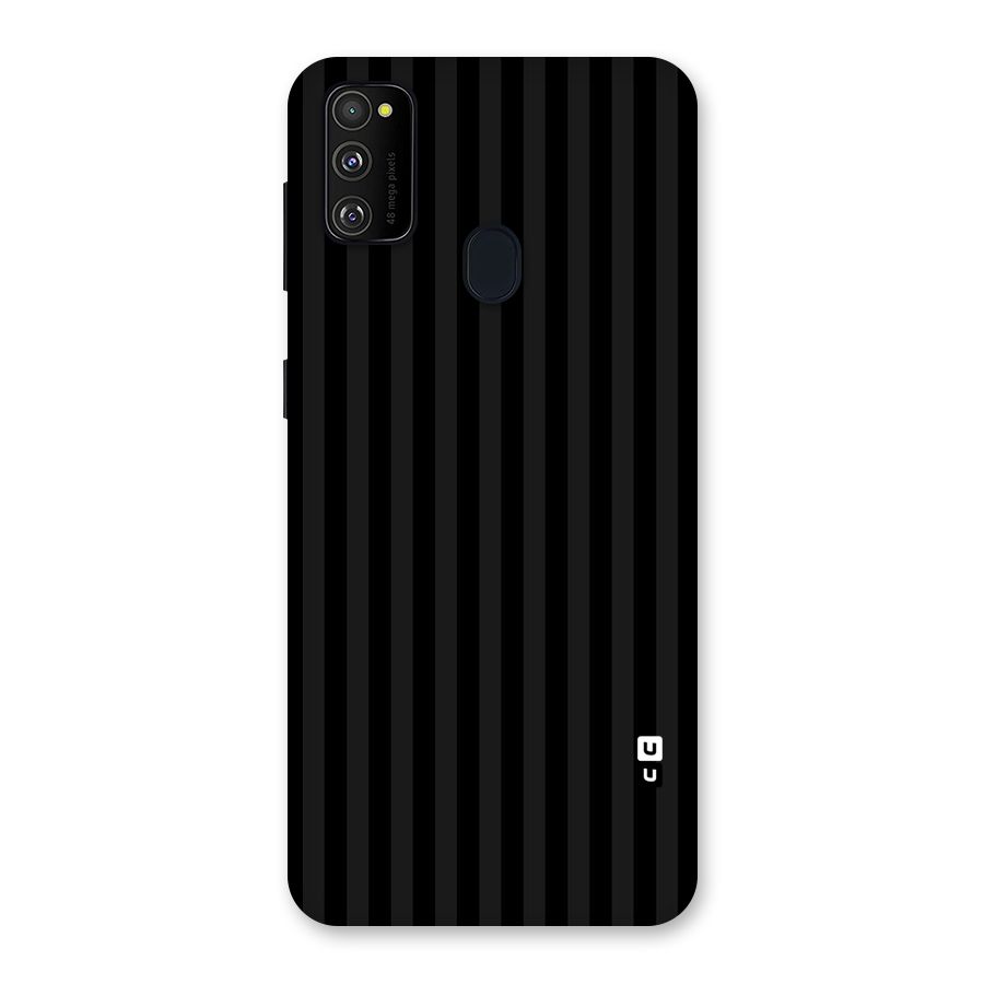Pleasing Dark Stripes Back Case for Galaxy M30s
