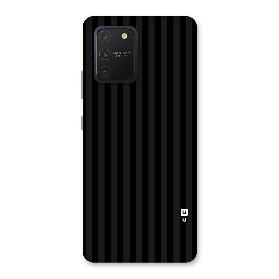 Pleasing Dark Stripes Back Case for Galaxy S10 Lite