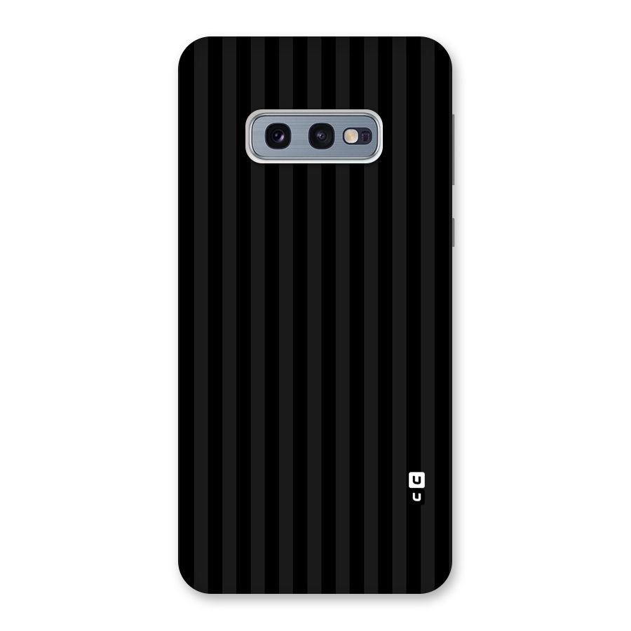 Pleasing Dark Stripes Back Case for Galaxy S10e