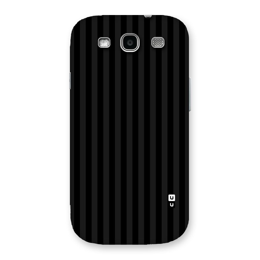 Pleasing Dark Stripes Back Case for Galaxy S3
