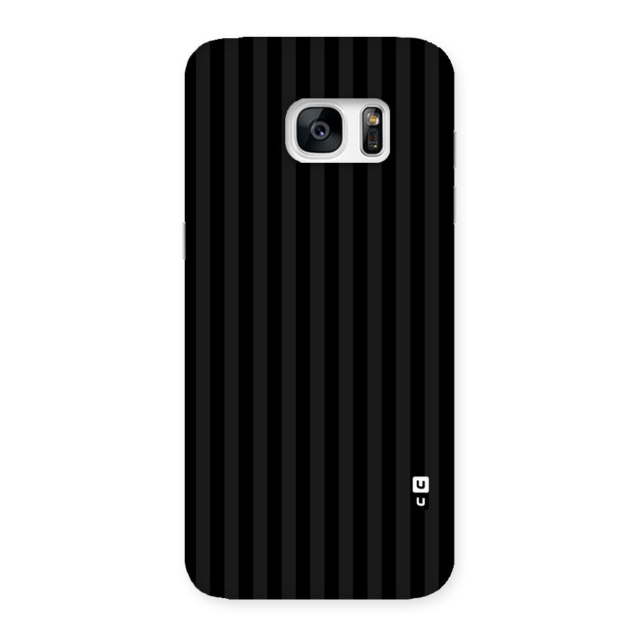 Pleasing Dark Stripes Back Case for Galaxy S7 Edge