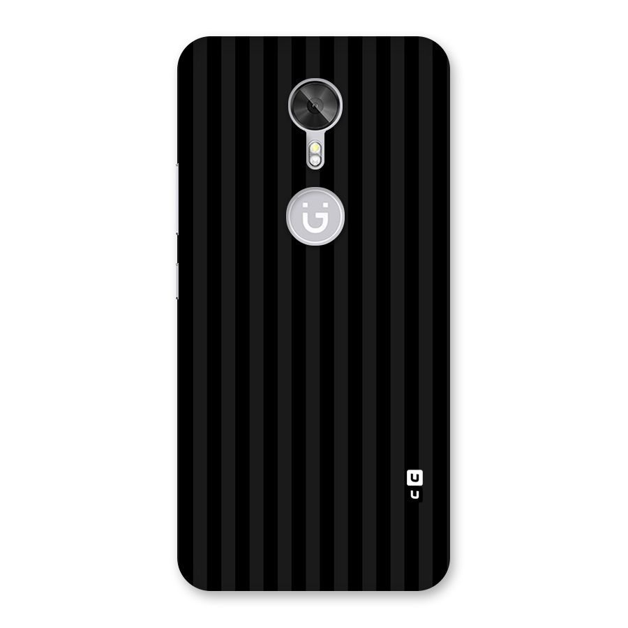 Pleasing Dark Stripes Back Case for Gionee A1