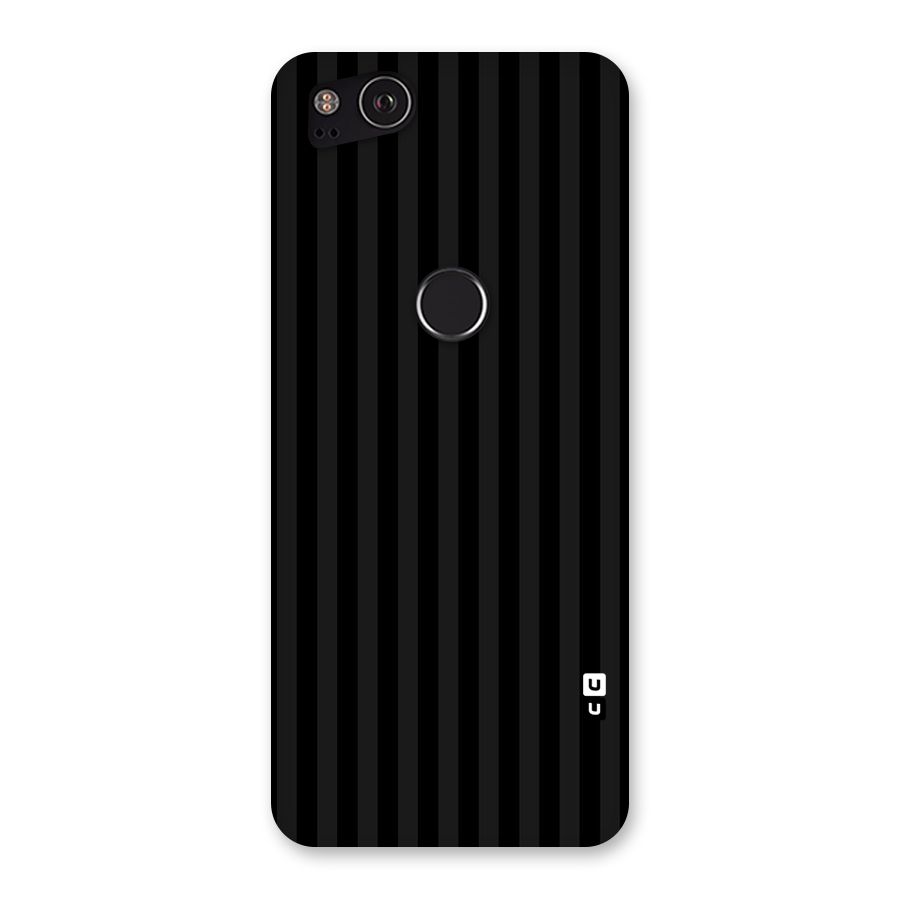 Pleasing Dark Stripes Back Case for Google Pixel 2