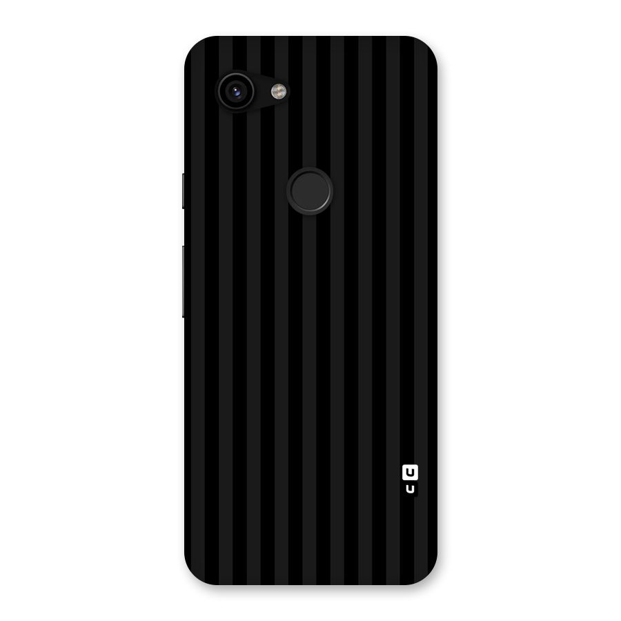 Pleasing Dark Stripes Back Case for Google Pixel 3a