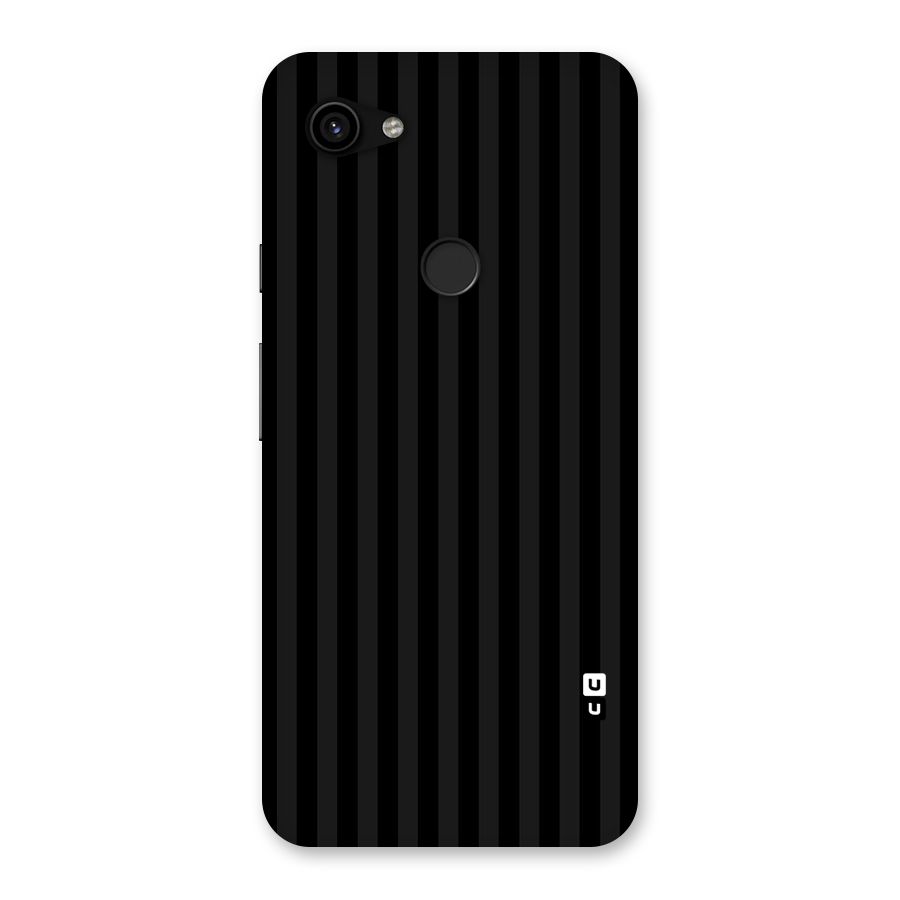 Pleasing Dark Stripes Back Case for Google Pixel 3a XL