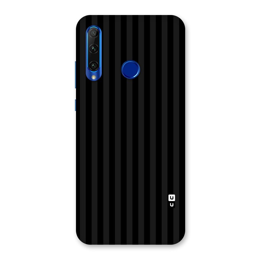 Pleasing Dark Stripes Back Case for Honor 20i