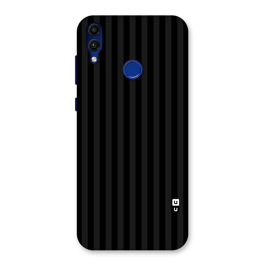 Pleasing Dark Stripes Back Case for Honor 8C