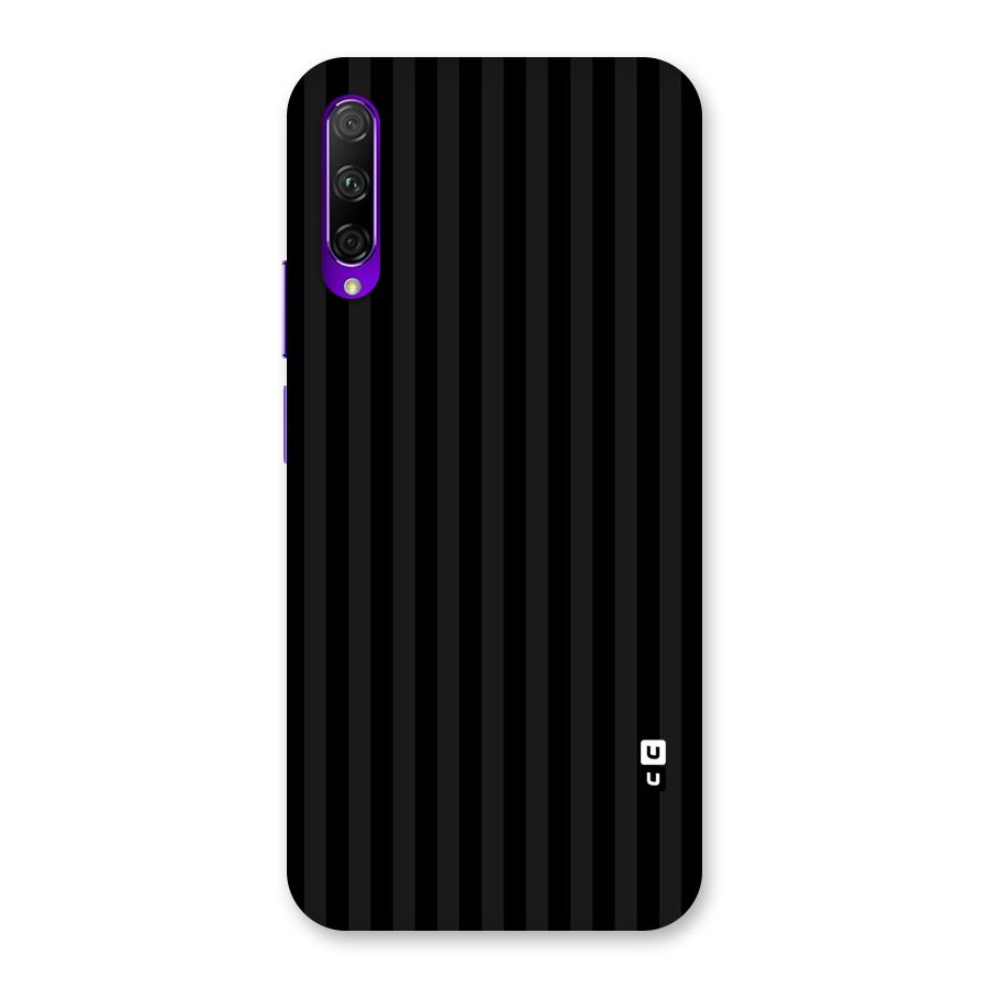 Pleasing Dark Stripes Back Case for Honor 9X Pro
