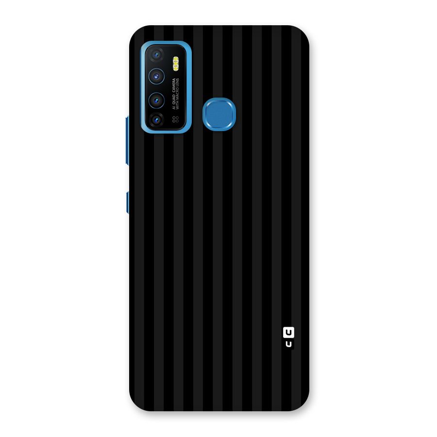 Pleasing Dark Stripes Back Case for Infinix Hot 9