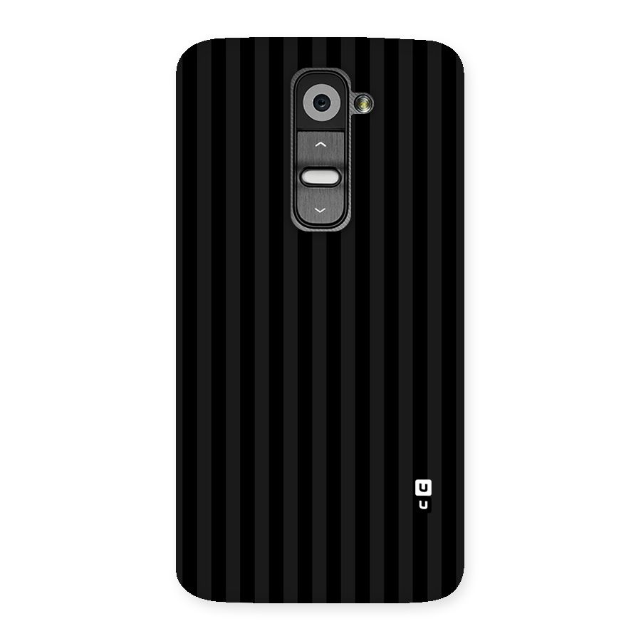 Pleasing Dark Stripes Back Case for LG G2