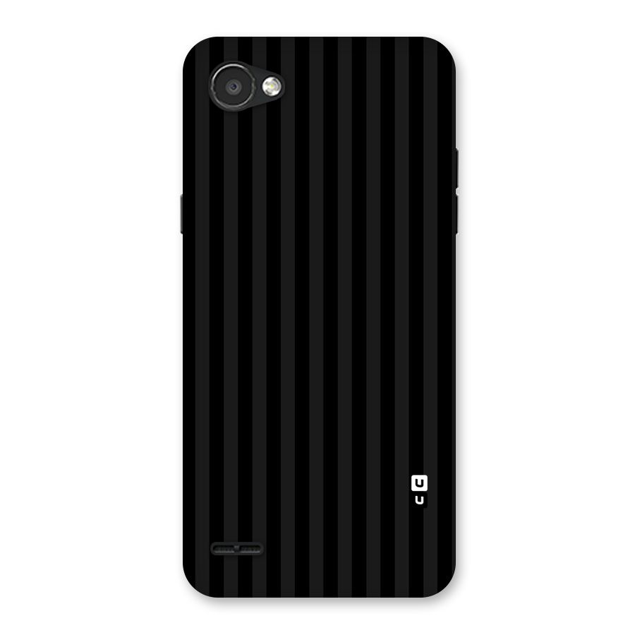 Pleasing Dark Stripes Back Case for LG Q6