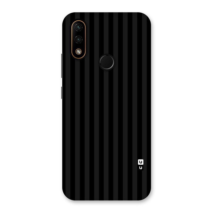 Pleasing Dark Stripes Back Case for Lenovo A6 Note