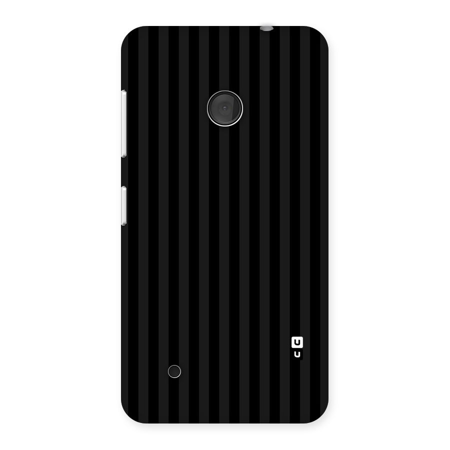 Pleasing Dark Stripes Back Case for Lumia 530
