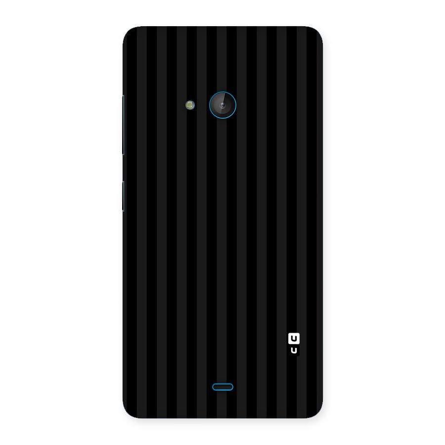 Pleasing Dark Stripes Back Case for Lumia 540