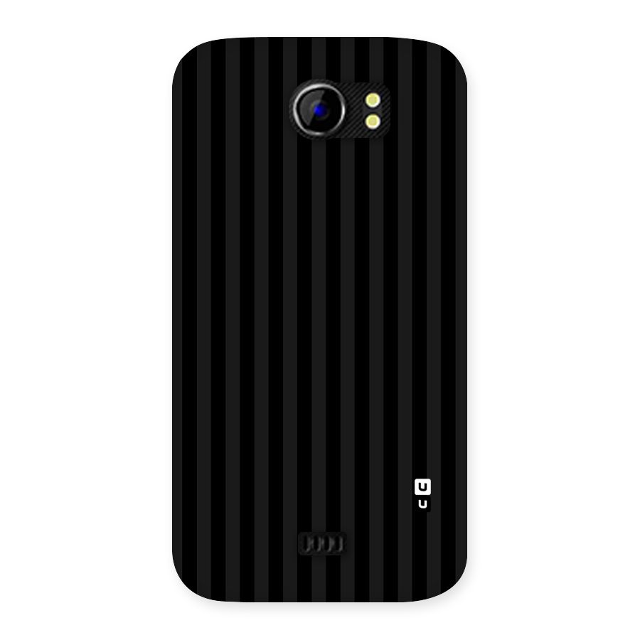 Pleasing Dark Stripes Back Case for Micromax Canvas 2 A110