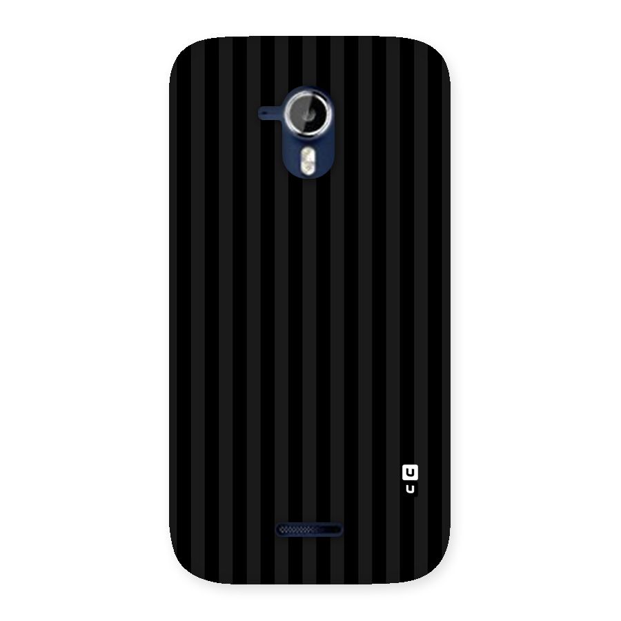 Pleasing Dark Stripes Back Case for Micromax Canvas Magnus A117
