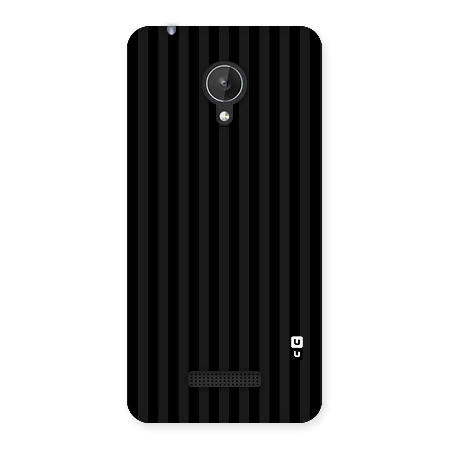 Pleasing Dark Stripes Back Case for Micromax Canvas Spark Q380