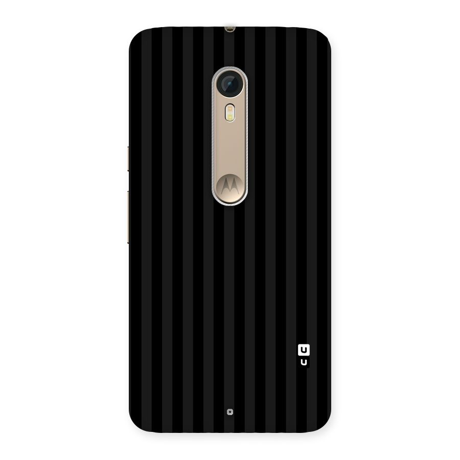 Pleasing Dark Stripes Back Case for Motorola Moto X Style