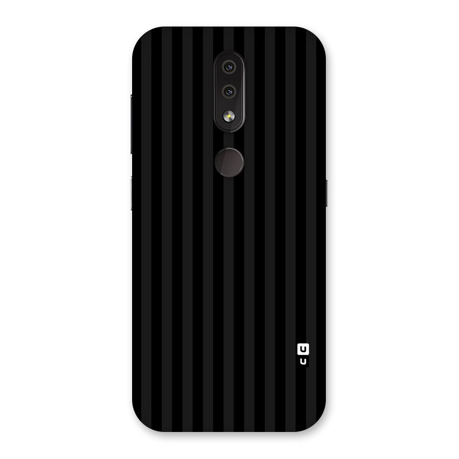 Pleasing Dark Stripes Back Case for Nokia 4.2