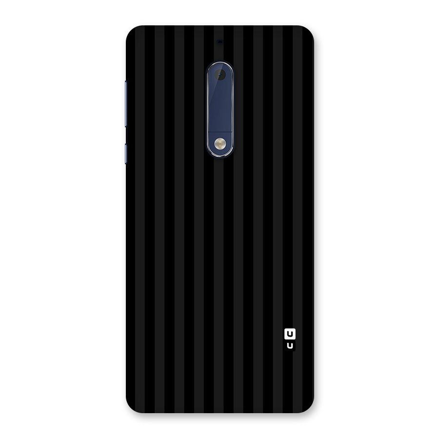 Pleasing Dark Stripes Back Case for Nokia 5