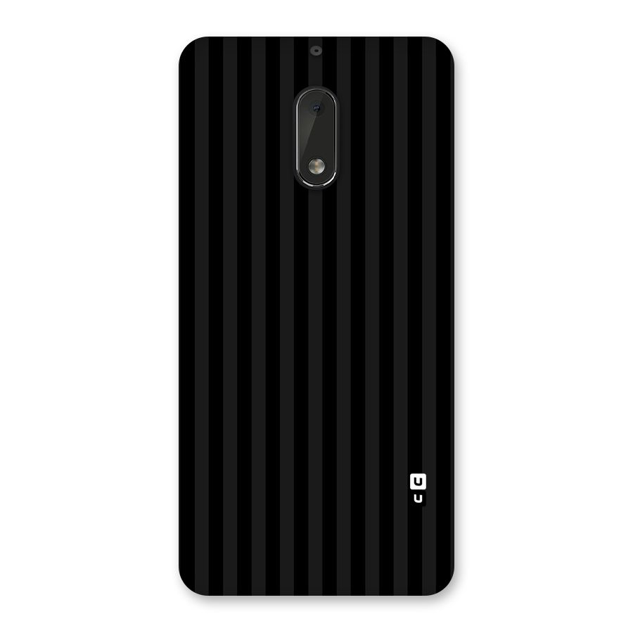 Pleasing Dark Stripes Back Case for Nokia 6