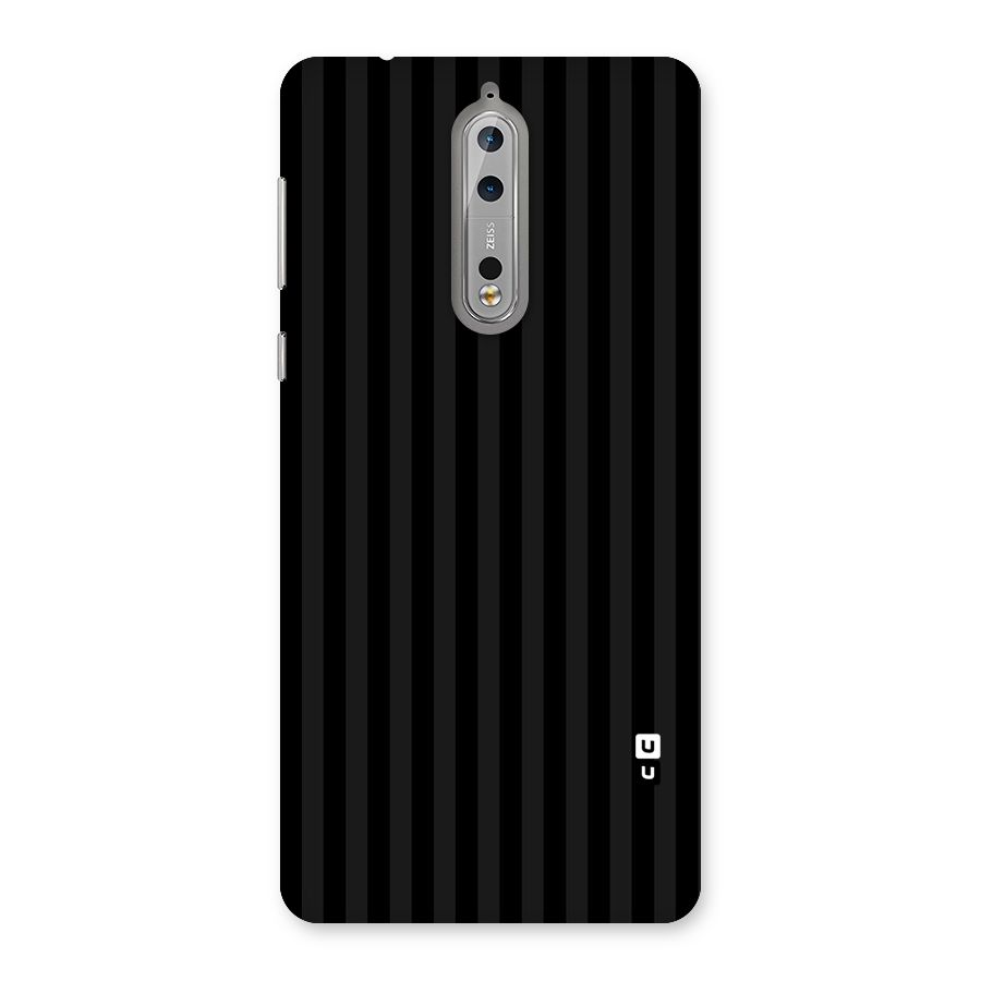 Pleasing Dark Stripes Back Case for Nokia 8