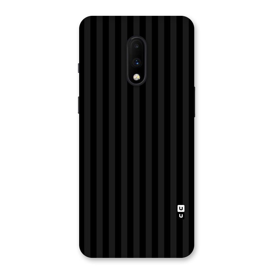 Pleasing Dark Stripes Back Case for OnePlus 7