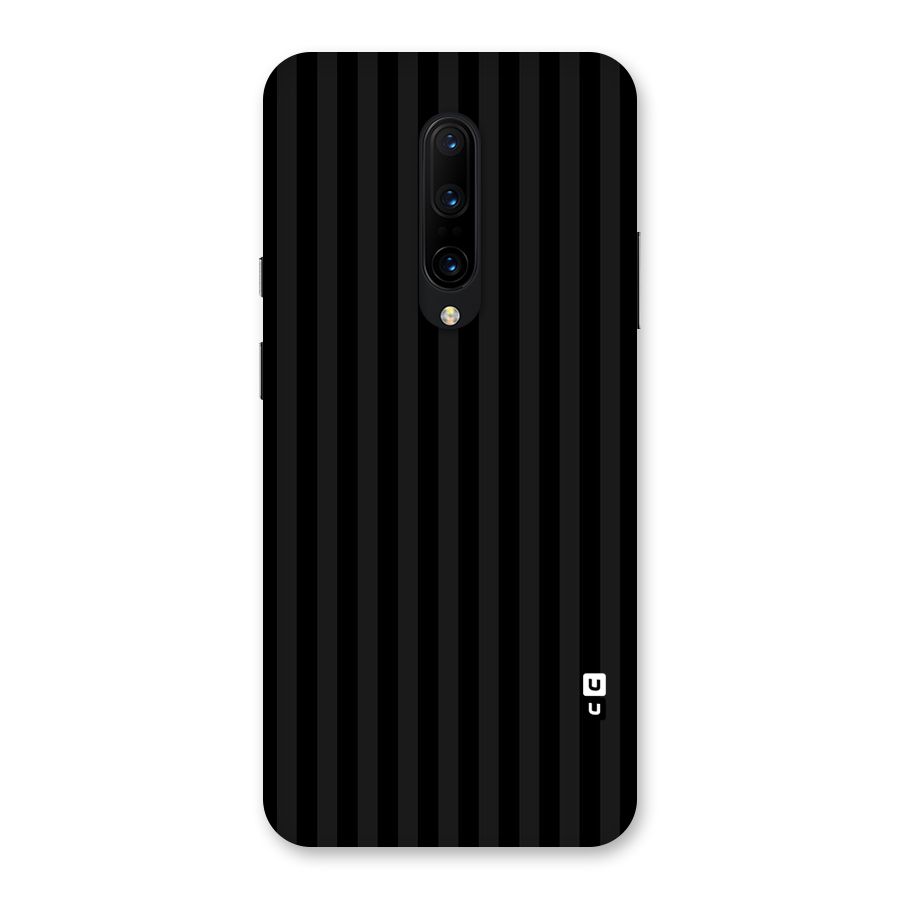 Pleasing Dark Stripes Back Case for OnePlus 7 Pro