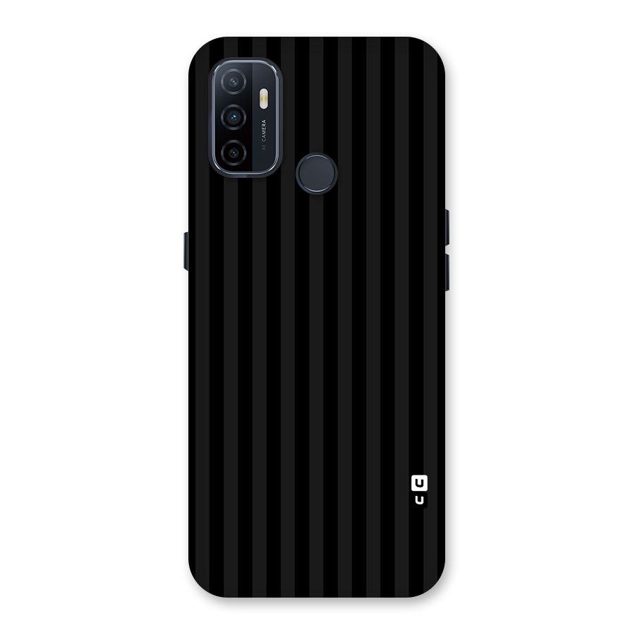 Pleasing Dark Stripes Back Case for Oppo A32