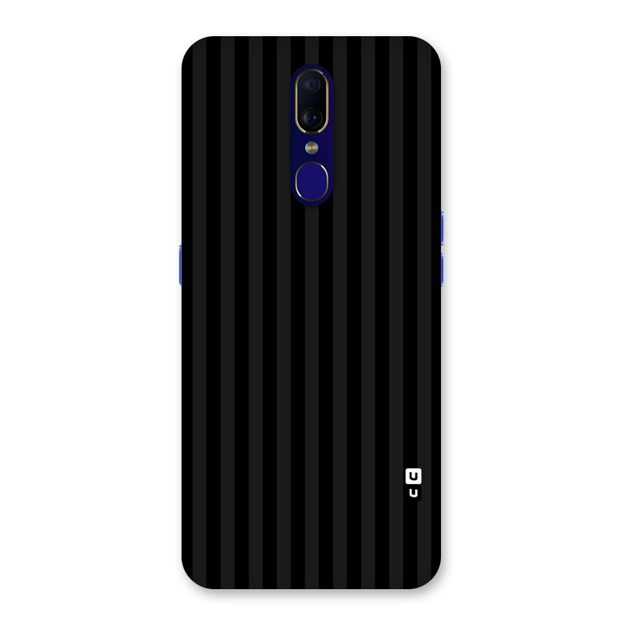 Pleasing Dark Stripes Back Case for Oppo A9