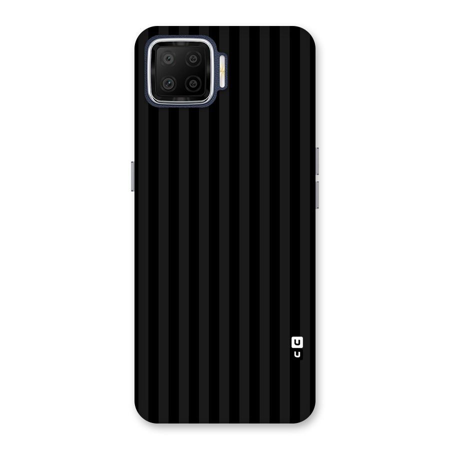 Pleasing Dark Stripes Back Case for Oppo F17
