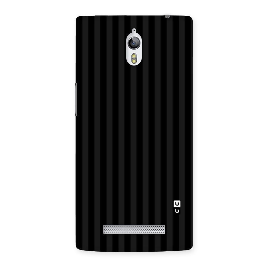 Pleasing Dark Stripes Back Case for Oppo Find 7
