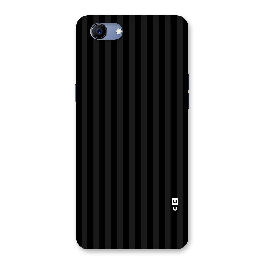 Pleasing Dark Stripes Back Case for Oppo Realme 1