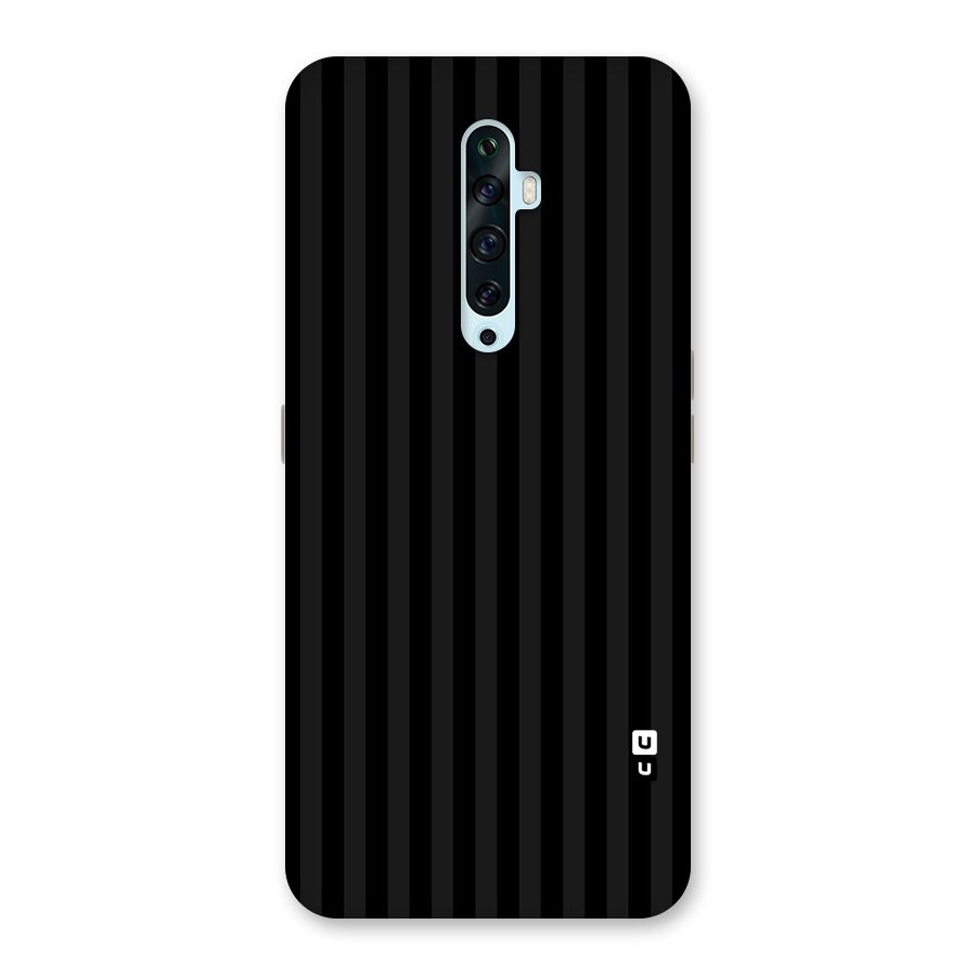 Pleasing Dark Stripes Back Case for Oppo Reno2 Z