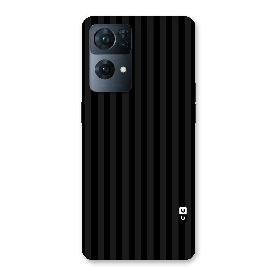 Pleasing Dark Stripes Back Case for Oppo Reno7 Pro 5G
