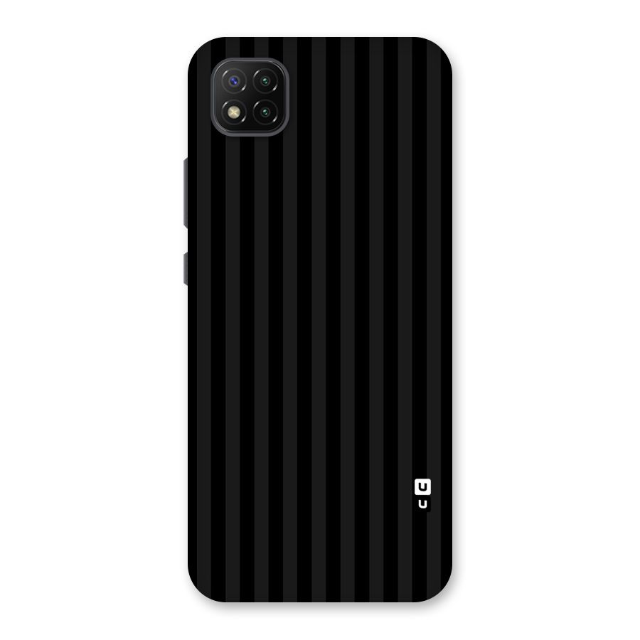 Pleasing Dark Stripes Back Case for Poco C3