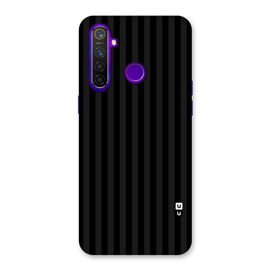 Pleasing Dark Stripes Back Case for Realme 5 Pro