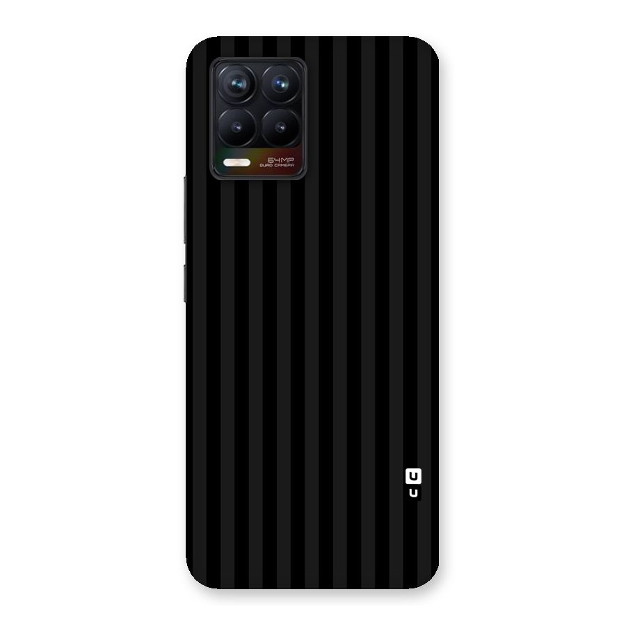 Pleasing Dark Stripes Back Case for Realme 8